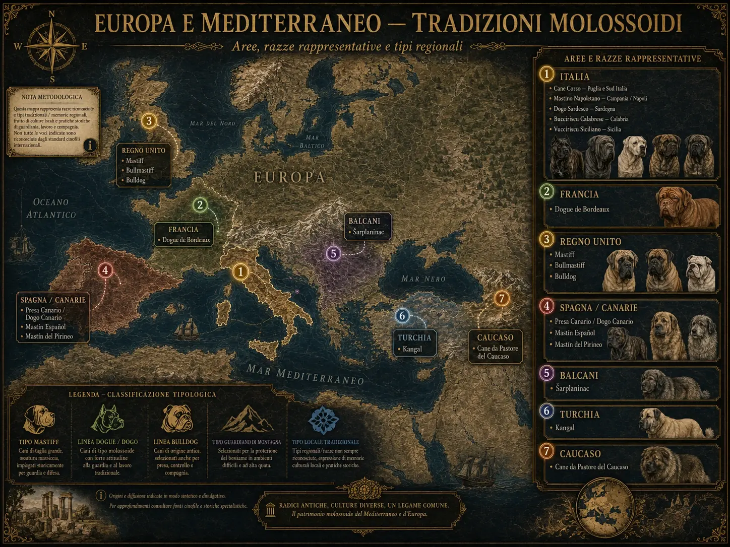 Europe and Mediterranean traditions