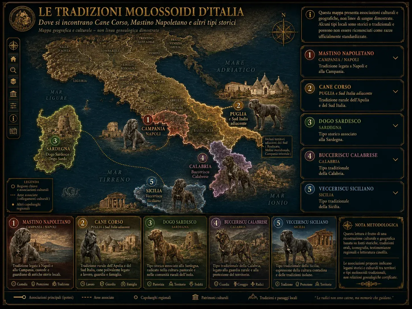 Molossian traditions of Italy