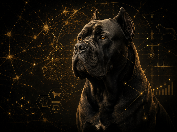 Cane Corso with an intelligent visual analysis network