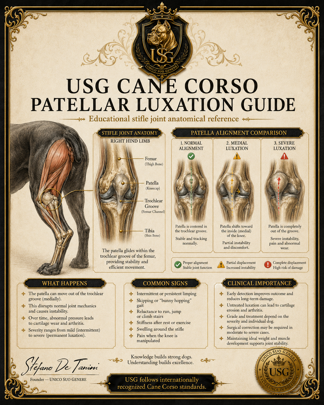 Patellar Luxation Guide