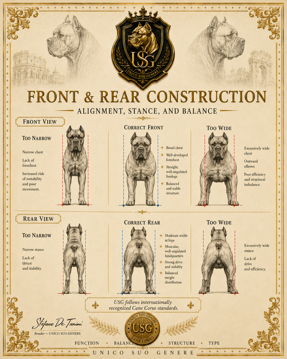 Front & Rear Construction
